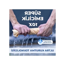 Ultra Emici Araç Kurulama Bezi, 50x70 Cm, Yıkanabilir Güderi Açık Indigo