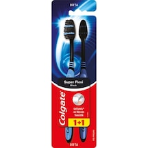 Colgate Super Flexi Orta 1+1 Diş Fırçası Colgate Super Flexi Orta 1+1 Diş Fırçası