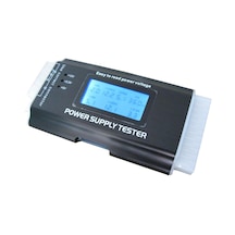 Geeksen Lcd Ekranlı Atx Güç Kaynağı Test Cihazı - Sata, Ide, Pcı-e Bağlantıları İçin Siyah