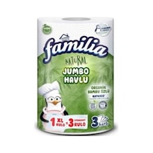 Natural Jumbo Havlu 1 Xl 3 Rulo