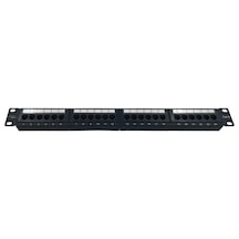 24Port Cat6 Utp Modüler Dolu Patch Panel