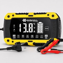 12v 12a / 24v 6a Akıllı Hızlı Akü Şarj Cihazı - Lifepo4, Jel, Agm Ve Kurşun Asit Akü Şarjör Ve Onarım Cihaz