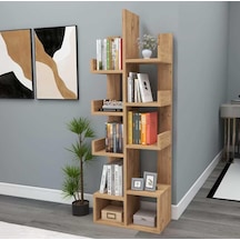 Reyo Home Enda Pamfilya 10 Bölmeli/raflı Kitaplık Atlantik Çam