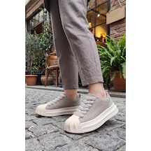 In Step Flay Kalın Bağcıklı Gri Unısex Sneaker
