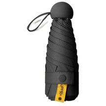 Relaxed Mini Ultra Hafif Düz Kalınlaşmış Vinil Güneş Koruyucu Şemsiye - Siyah