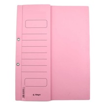 Özkan Yarım Kapak 1. Kalite Karton Dosya Pembe 1 Paket 50 Adet 50 Adet