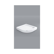 120 X 120 Oval Panelli H:15 Duş Teknesi Beyaz