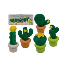 Cactus Eraser Kaktüs Silgi Seti