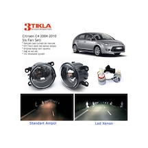Citroen C4 HB 2004-2010 Beyaz Led Xenon Sis Farı Seti