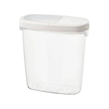 Ikea 365+ Gıda Saklama Kabı 1,3 L 17 X 8 X 18 Cm Şeffaf Beyaz Şeffaf - Beyaz