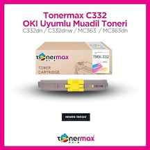Oki Uyumlu C332 Muadil Toner Takım