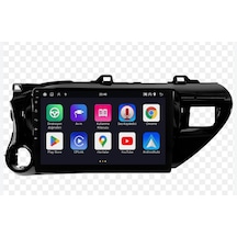 Foxus Toyota Hılux 2017 4gb Ram 64gb Hafıza Android Dokunmatik Ekran Oto Teyp - Carplay Wifi Gps Bluetooth Kamera Destekli Oem Netflix