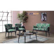 Mobilyabazari Elfida Çay Seti (Salon, Balkon, Ofis) 2+1+1