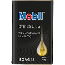 Mobil Dte 25 Ultra Iso Vg 46 Aşınma Önleyici Hidrolik Yağ 16 L