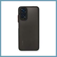 Bezos Redmi Note 11 Pro Kılıf Montreal Silikon Kapak - Siyah Mbt06