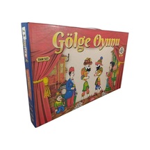 Hobi Hacivat Karagöz Gölge Oyunu Seti Tiyatro Oyunu
