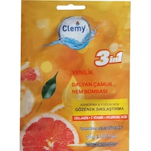 Clemy Dalyan Çamur 3In1 Nem Bombası Maskesi 32Ml