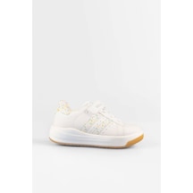 Vicco Pukky Işıklı Kız Okul Öncesi Beyaz Sneaker Beyaz