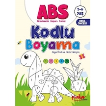 ABS Kodlu Boyama - Algoritmik ve Motor Gelişim 5 - 6 Yaş - Buçe Dayı - Pinokyo