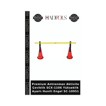 Premium Antrenman Aktivite Çeviklik Scx-1106 Yükseklik Ayarlı Hunili Engel Sc-10951 Çok Renkli