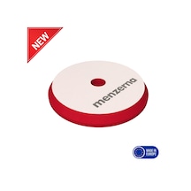 Menzerna Rotary Ve Orbital Uyumlu Kalın Pasta Süngeri 130/150mm - Kırmızı Çizik Giderici Ped