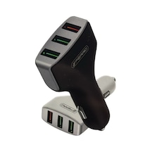Ferro Fs-01 Qualcom 3,0 Hızlı Araç Şarjı 3 Usb Çıkışlı 5,2 A