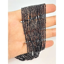 Bileklik Boy Turmalin Taşı Dizi 1.5mm 45406 Yarım Dizi 17cm Uzunluğundadır Çok Renkli