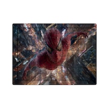 Ghostbastır Design Spiderman 99 Parça Ayaklı Puzzle Dekoratif Çocuk Yapbozu 077
