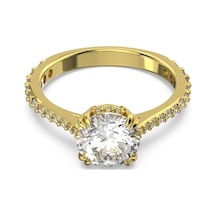 5642623 Swarovski Yüzük Constella:Rıng Rnd M Whıte/Gos 60