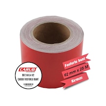 Carub Fosforlu Bant Kırmızı 9,2 Cm X 25 Mt