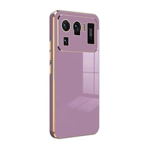 Xiaomi Mi 11 Ultra Uyumlu Kılıf Volet Silikon - Mor