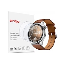 Honor Watch 6 İle Uyumlu Ekran Koruyucu Nano Parlak Çizilmeye Dayanıklı Akıllı Saat Koruması, 9h Kırılmaz Esnek Cam, Hd Şeffaf 2 Adet Çok Renkli