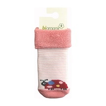 Biorganic Animals Kaymaz Bebek Çorabı 68370 IB58350 Somon 6 - 12 Ay 6 - 12 Ay