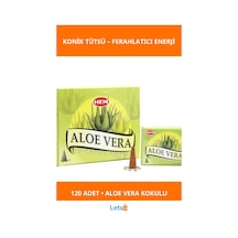 Aloe Vera Aromalı Rahatlatıcı Konik Tütsü 12 Paket