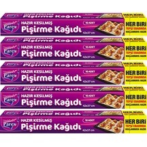 Hazır Kesilmiş Pişirme Kağıdı 10 Lu 42 X 37 Cm 5 Paket