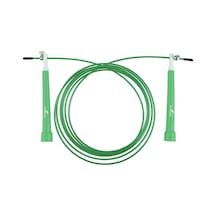 Uzunluğu Ayarlanabilir Çelik Telli Atlama İpi - Speed Rope - Yeşil