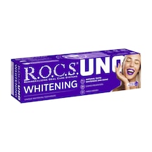 Rocs Uno Beyazlatıcı Diş Macunu 60 Ml / 74 G - 5 Adet Tarı
