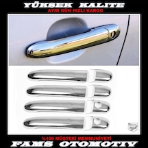Vw Polo Krom Kapı Kolu 4 Kapı 1994-2001 Arası P.Çelik 2 Delik