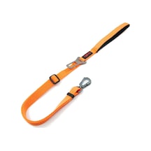 Travel Leash Araç Emniyet Tokası Kedi Köpek Gezdirme Sevk Kayışı Turuncu S