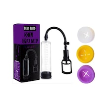 Hızlı Express Lovetoy 22 Cm Penis Pompası Emiş Gücü Yüksek Vakum Pompa + 3 Renk Başlık