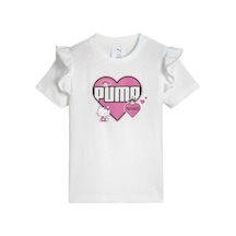 Puma Puma X Hk&fr Ruffle Kız Çocuk Beyaz Tişört 8608 Beyaz