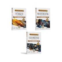 Bilgi Sarmal Üniversiteye Hazırlık Türkçe - Matematik - Geometri İlk Aşama Maarif Soru Bankası Set 3 Kitap
