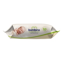 Bambino Yenidoğan Islak Havlu 50'Li