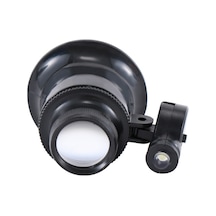 20x Büyütmeli Saat Takı Onarım Için Cam Lensli Optik Işıklı Göz Büyüteç Mg13b-9a