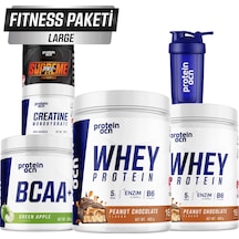 Fıtness Paketi Large - Peanut Chocolate Yeşil Elma Diğer Fıtness Paketi Large - Peanut Chocolate Yeşil Elma Diğer