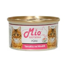 Mio Tavuklu ve Hindi Etli Konserve Yetişkin Kedi Maması 85 G