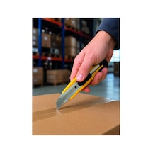 Ers5 Adet Metal Falçata Seti Ergonomik Saplı Çelik Maket Bıçağı Koli Ambalaj Pvc