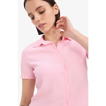 DeFacto Coool Fitted Bürümcük Kısa Kollu Gömlek D4520AX25SMPN47