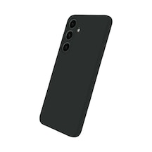 Samsung Galaxy  Uyumlu  S25 Plus Kılıf Nano İçi Kadife Silikon - Siyah