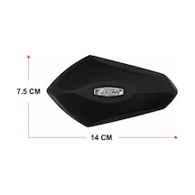 GP Kompozit Universal 7.5x14cm Grenaj Koruma Siyah